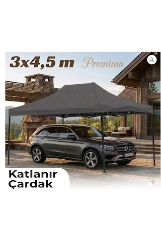 Missidea 3 4,5 Premium Makaslı Katlanır Çardak Antrasit