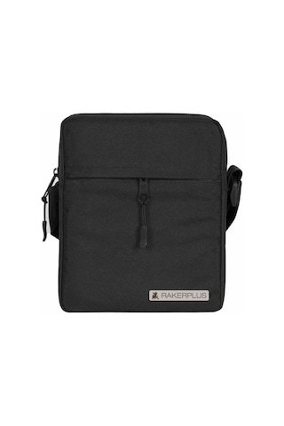 Rakerplus Siyah 20x16x8 Cm Unisex Omuz Çantası Siyah