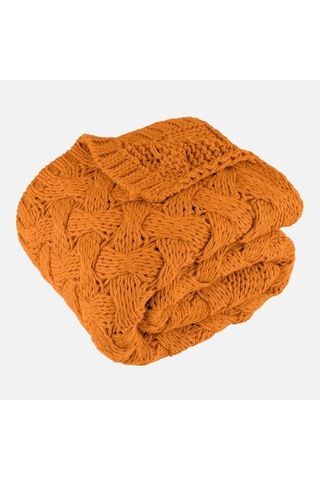 Serenita Saç Örgü Triko Tv Battaniyesi Throw Koltuk Şalı (538861623)-110X160