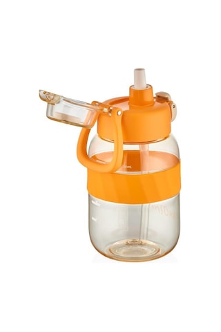 Shotay Pipetli Su Matarası Tritan Turuncu 700ml