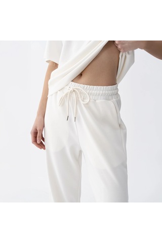 Qua Home Ivy Kadın Modal Jogger Pantolon Ekru