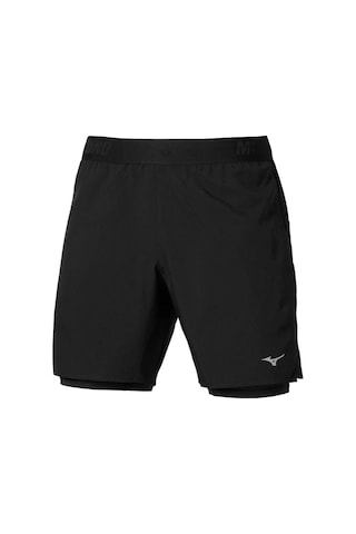 Mizuno Core 7.5 2 In 1 Erkek Şort Siyah Çok Renkli