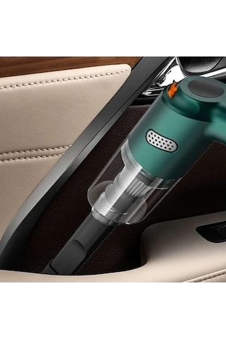 Createtech Taşınabilir Süpürge Şarj Mini Jl Elektrikli El Edilebilir Araba Bu Beyaz