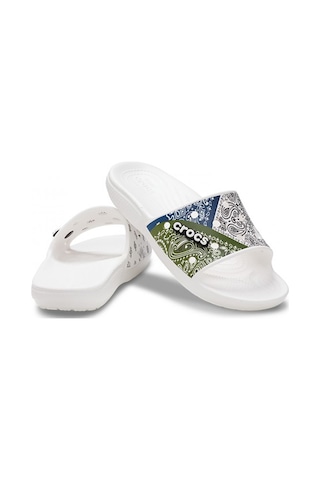 Crocs Bandana Slıde Unısex Terlik 208064-90h Beyaz