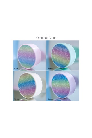 Vkemall Renkli Aynalı Lens Kutusu - Seyahat İçin Pratik Lens Aksesuar Seti