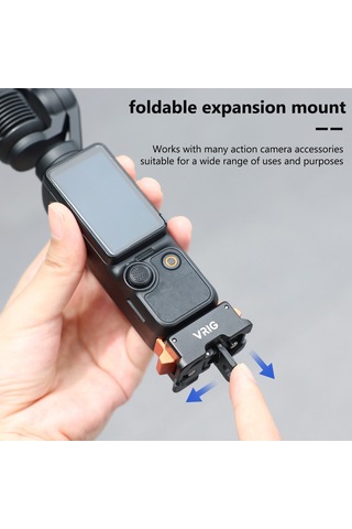 Springsun Vrıg Ac21 Çok İşlevli Dik Şarj Tabanı Hızlı Çıkarma Montaj Adaptörü Alüminyum Alaşımlı 4'ü 1 Arada