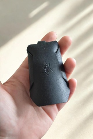 Oh Deer Leather Hakiki Deri Anahtarlık - Cüzdan Tipi Kapalı Tasarım Altın 82322871