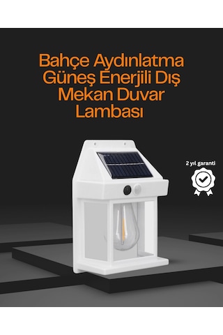1800 Mah Pilli Solar Duvar Aydınlatma Çok Renkli