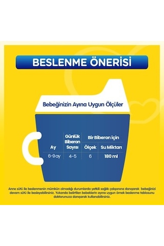 Devam Sütü, 6-9 Ay Arası Bebekler İçin 800 Gr Paket