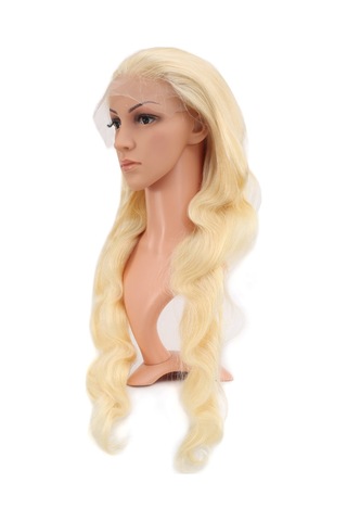 Gerçek Front Lace Dalgalı Platin Tül Peruk - 80-85cm