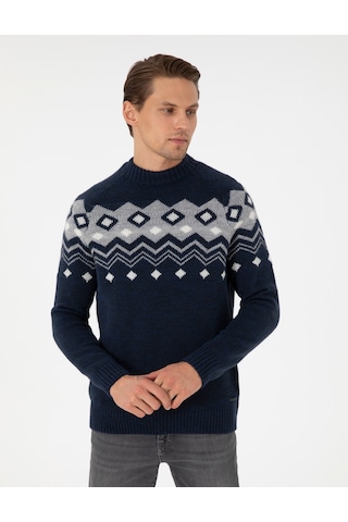 Pierre Cardin Erkek Lacivert Kazak /triko 50296448-vr033 Lacivert