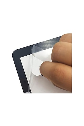 Macbook Pro 15 İnc Uyumlu Cerceveli Mat Anti Glare Ekran Koruyucu Yansima Onleyici Touch Bar Destekli A1707 A1990 Şeffaf