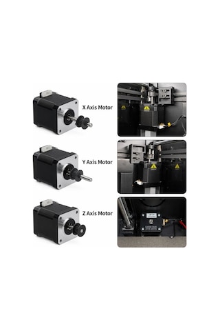 Creality Step Motor 42-48 3d Yazıcı Ve Cnc İçin Yüksek Hassasiyetli Adım Motoru