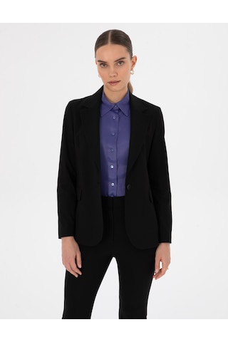 Pierre Cardin Kadın Siyah Ceket 50319423-vr046 Siyah