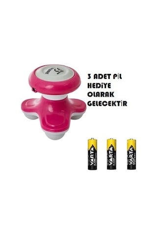 Ngn Titreşimli Mini Masaj Aleti Pilli Masaj Cihazı Yavruağzı