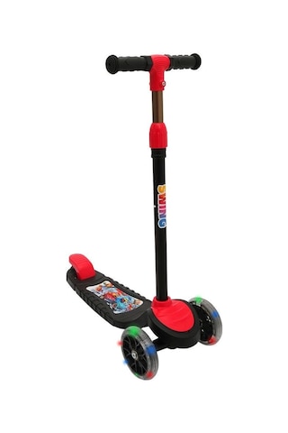 Swsc1-ı Swing Işıklı Scooter Kırmızı
