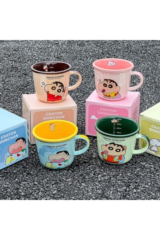 Geeroyoo Evde Kahve/ Kahvaltı İçin Yeşil 340ml Seramik Kupa - Sevimli Tasarım, Çiftler Ve Hediyelik İdeal Seçim Diğer