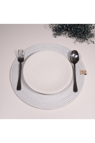 Zengin Design Home 10 Yuvarlak Runner & Amerikan Servisi Beyaz