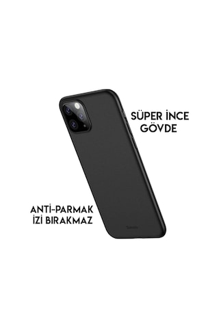 Baseus Wing Case Apple Uyumlu iPhone 11 Pro 5.8 2019 Ultra Ince Lux Mat Seffa 476873792