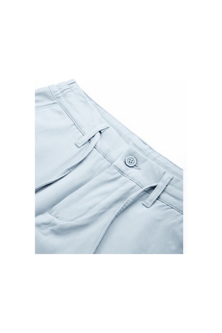 Deepsea Erkek Buz Mavisi Esnek Kumaş Slim Fit Beli Lastikli Günlük Spor Pantolon 2601070 Buz Mavisi