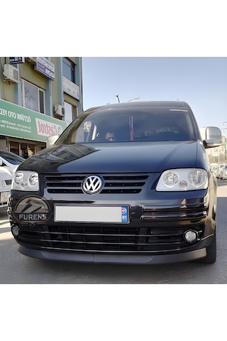 Volkswagen Caddy Mk3 2005-2010 Uyumlu H Lip Esnek Ön Lip 2 Parça Karlık Ön Ek Tampon Altı Dill