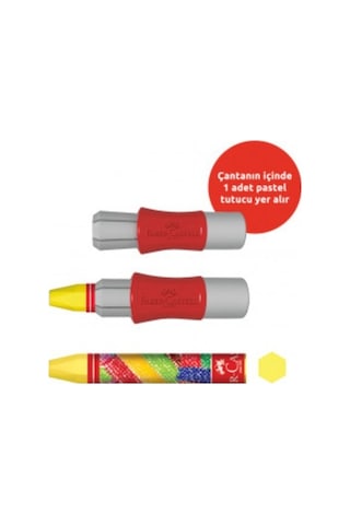 Faber Castell Çantalı 24'lü Pastel Boya