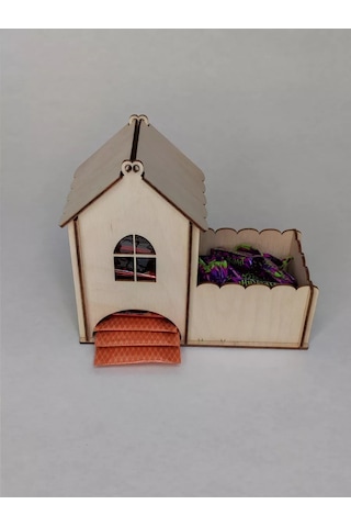 Woodiks Poşetler İçin Stand Toptan - 5 Adet 196750329 Bej