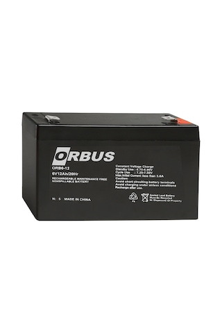 Orbus 6v 12 Ah Kuru Akü Orbus 6v 12 Ah Kuru Akü