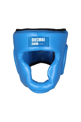 Dosmai Kick Boks Muay Thai Kapalı Kask Mavi Ko375 Mavi