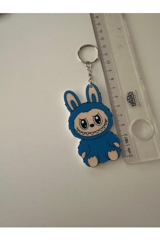 Lavubu Anahtarlık Sevimli Canavar Serisi 8cm Mavi