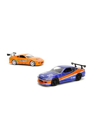 Jada 1:32 Fast & Furious Legacy Series Twin Pack W3/2 Brian's Toy Çok Renkli