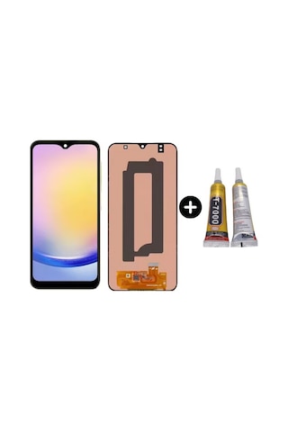 Samsung A25 Sm-a256e Uyumlu Oled Lcd Ekran Dokunmatik + B7000