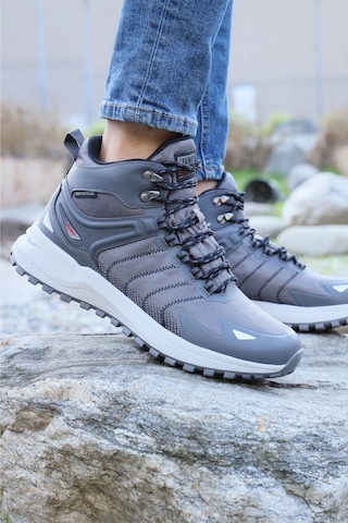 Jump 28680 Gri Erkek Su Geçirmez Outdoor Bot Spor Ayakkabı