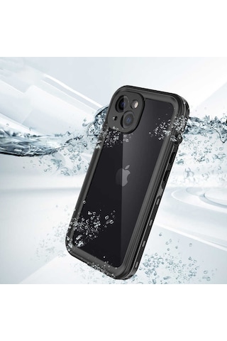 iPhone Uyumlu 13 Kılıf Su Ve Toz Geçirmez 360 Tam Koruma Shockproof Kapak