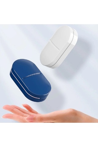 Maoyaya Taşınabilir Hap Kesici Saklama Kutusu İle Hap Kırıcı Çok Renkli Çok Renkli