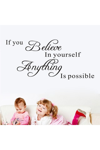 Maiyame Family Kalıcı Duvar Sticker, Ev Dekorasyonu, Kolay Kullanım, 51cmx32cm Siyah, Dayanıklı Malzeme, Ev İçi Zenginleştirici Diğer