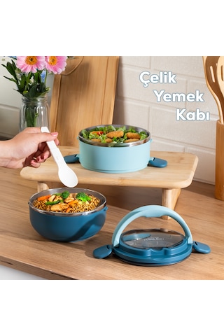 Porsima 66732 Stainless Steel Vakumlu Lunch Box Sefer Tası 1000 ML