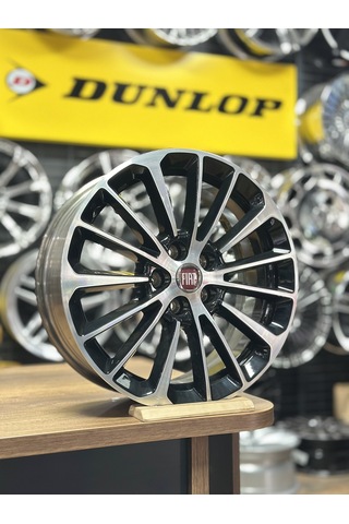 Sıfır Opar 16 İnç 5x98 Egea, Doblo Black Diamond Cut Jant Takımı