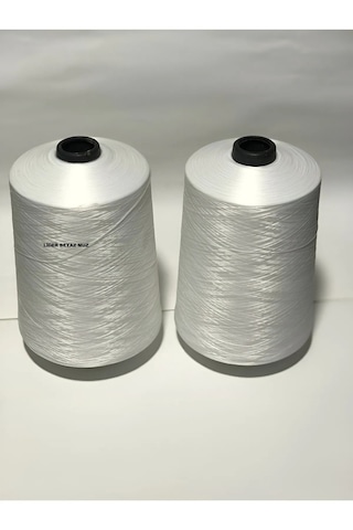 2'lı Set 150 Deneye Tekstürüz Net 1000 Gram Polyester Dikiş İpliğ