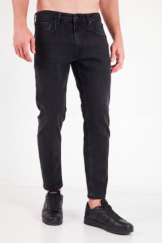 Buratti Pamuklu Normal Bel Boru Paça Jeans Erkek Kot Pantolon 5901f03mılano Siyah