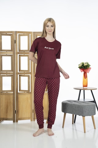 Estiva 24136 Kadın Kısa Kollu Yazlık Penye Pijama Takımı 001
