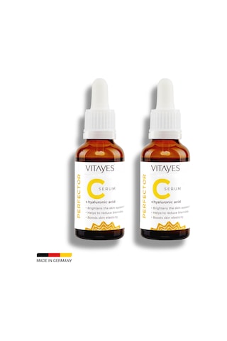 Vitayes Vitamin C + Hyaluronik Asit Serum 2 x 30 ML