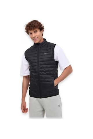 Lumberjack Starvest Waterrepellent Şişme Erkek Yelek Siyah