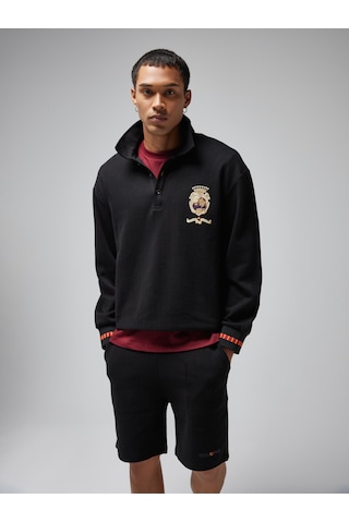 Gsstore X Midground Erkek Şort E251219 Siyah