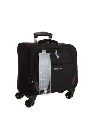 U.s. Polo Assn. Siyah Kumaş Unisex Pilot Boy Valiz Plplt8095 001