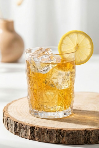 Lav Keops Cam Meşrubat Bardağı 6'lı 345 ml (Su/Kokteyl Bardağı )