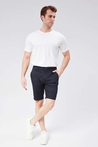 Braccas Erkek Modal Karşımlı Chino Slim Fit Şort Lacivert Lacivert