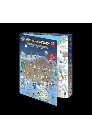 Ocak Noel Advent Takvimi Yapboz Bulmacası 24 X 54 Parça