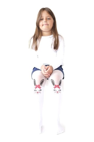 Italiana 5153 Kız Çocuk Tavşan Külotlu Çorap