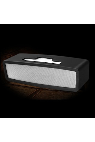 Flybuy Taşınabilir Silikon Kılıf Bose Soundlink Mini I/ıı Bluetooth Hoparlör Koruyucu Seyahat Kılıfı Yumuşak Depolama Çantası